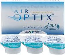 Линзы Air Optix Aqua 3 шт